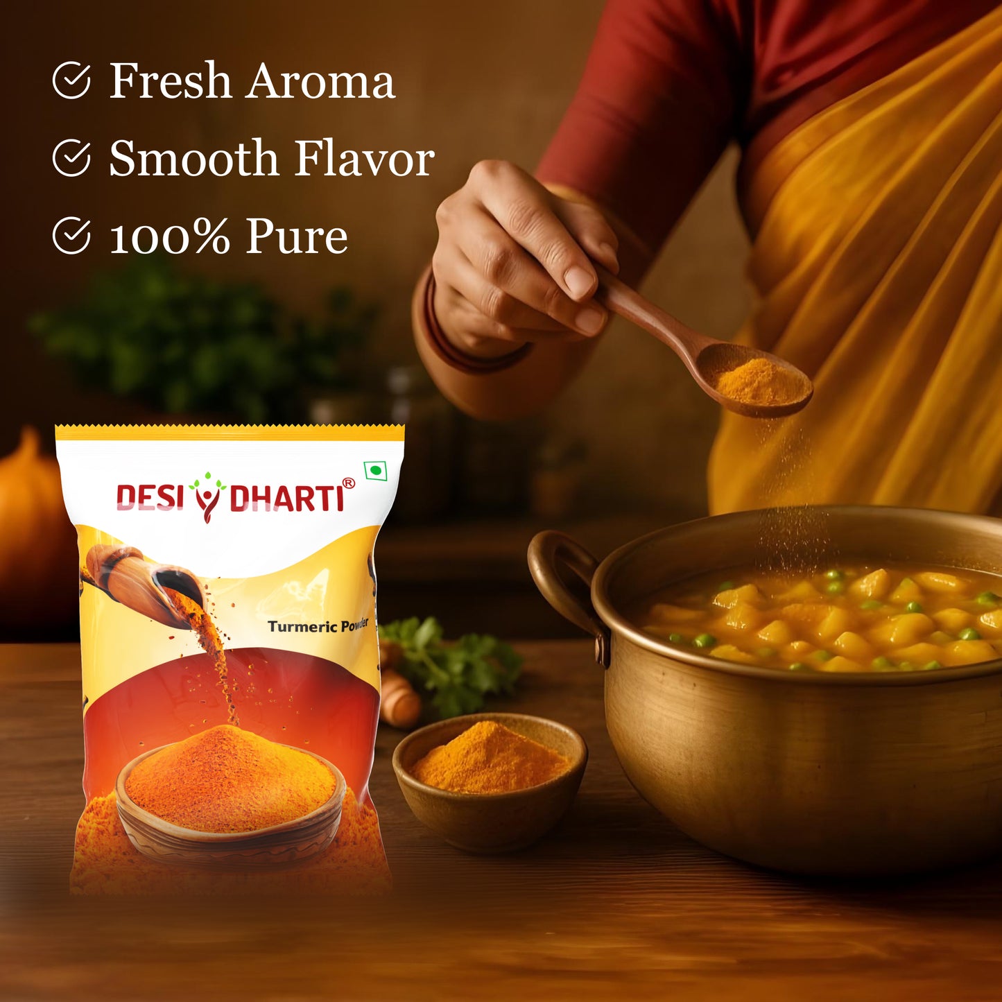 DesiDharti Turmeric Powder (Haldi)