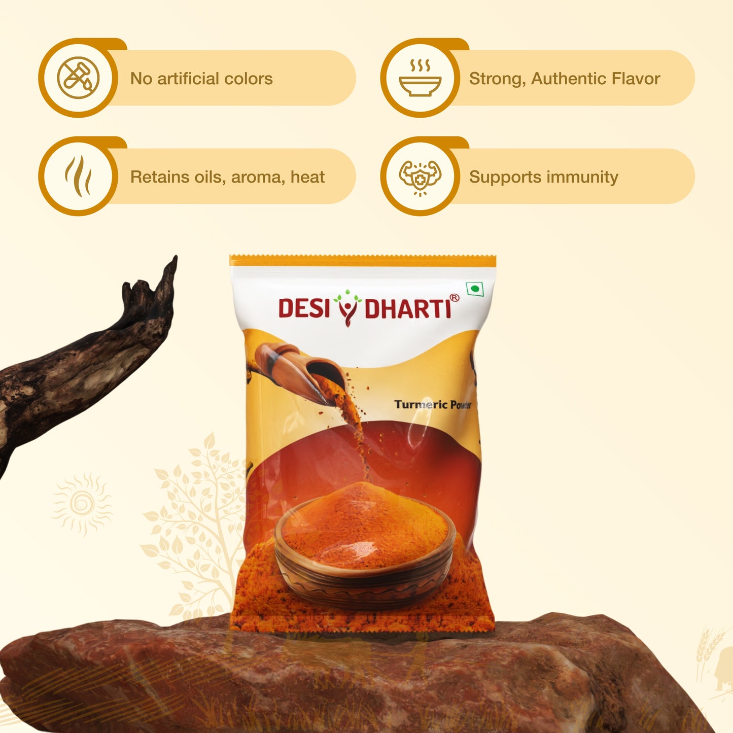 DesiDharti Turmeric Powder (Haldi)