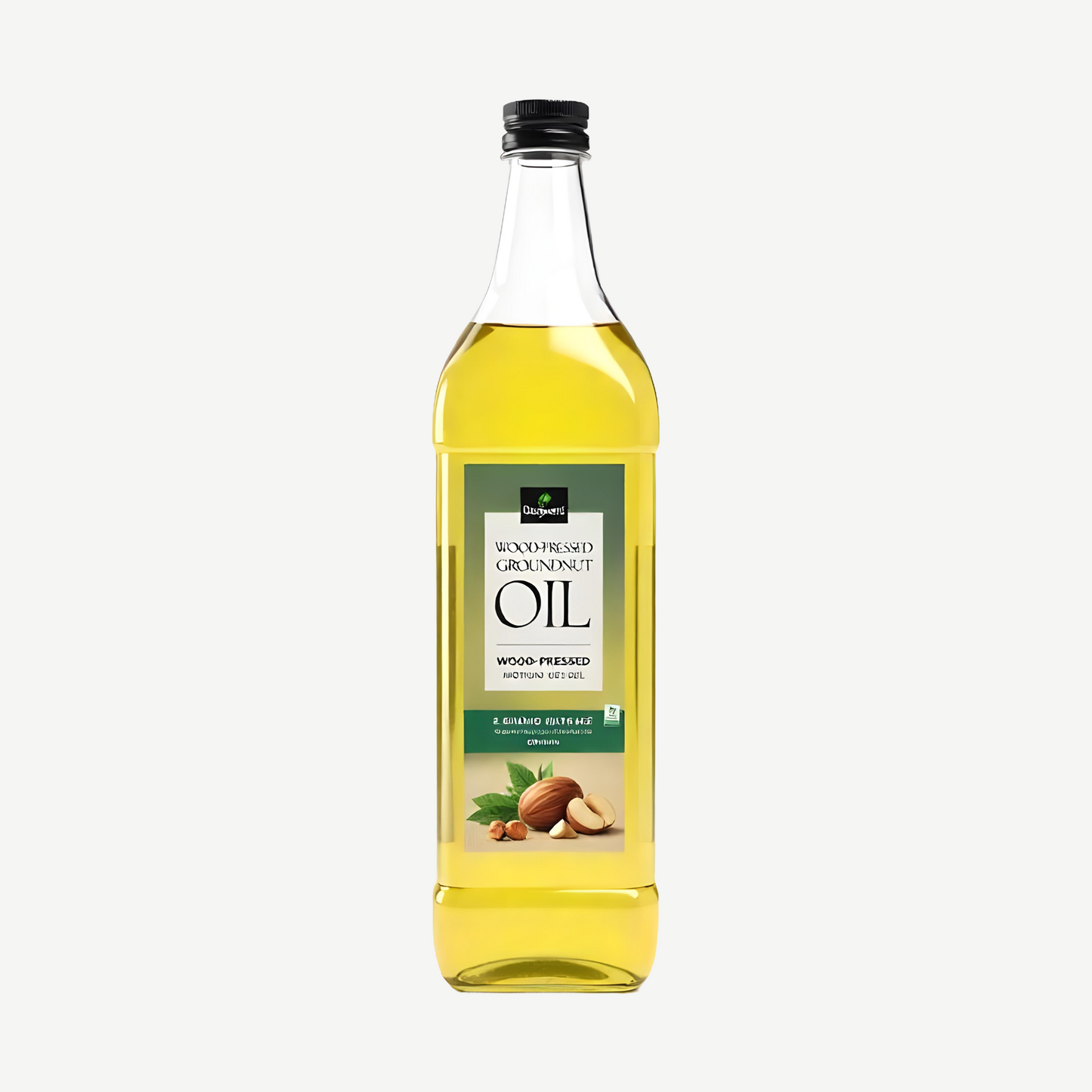 Wood-Pressed Groundnut Oil