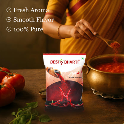 DesiDharti Red Chilli Powder (Mirch)