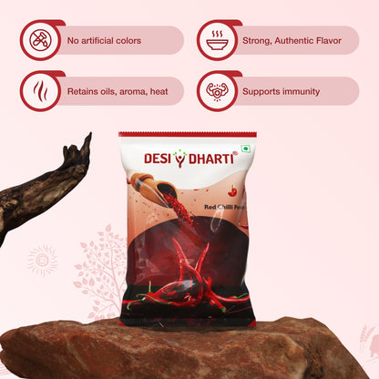 DesiDharti Red Chilli Powder (Mirch)